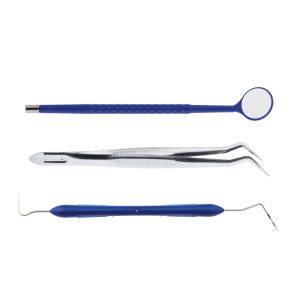 single use Periodontal 3 Piece Examination Kit used in diagnostic dental procedures