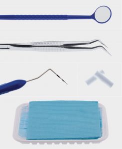 Complete Periodontal Examination Kit with Ball Tip Probe
